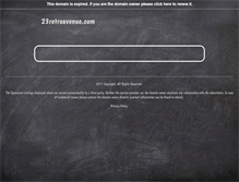 Tablet Screenshot of 23retroavenue.com